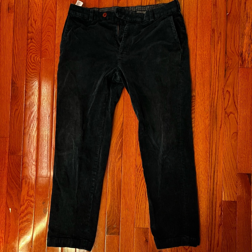 Men's Blue Corduroy Pants